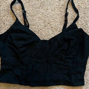 Universal Thread Black Sleeveless Top